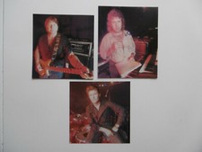 Emerson, Lake & Palmer autographs signed 3x magazine images