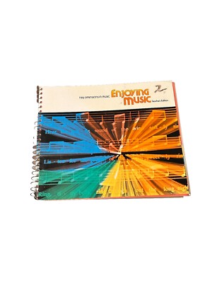 New Dimensions in Music, Enjoying Music Teacher's Edition Paperback  1980