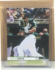 2019 TOPPS NOW ROAD TO OPENING DAY #OD-184 MARCUS SEMIEN A'S PRINT RUN 101