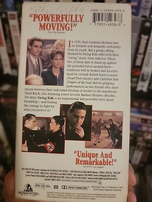Swing Kids 1993 VHS Rare Hard To Find Original Release Version | eBay