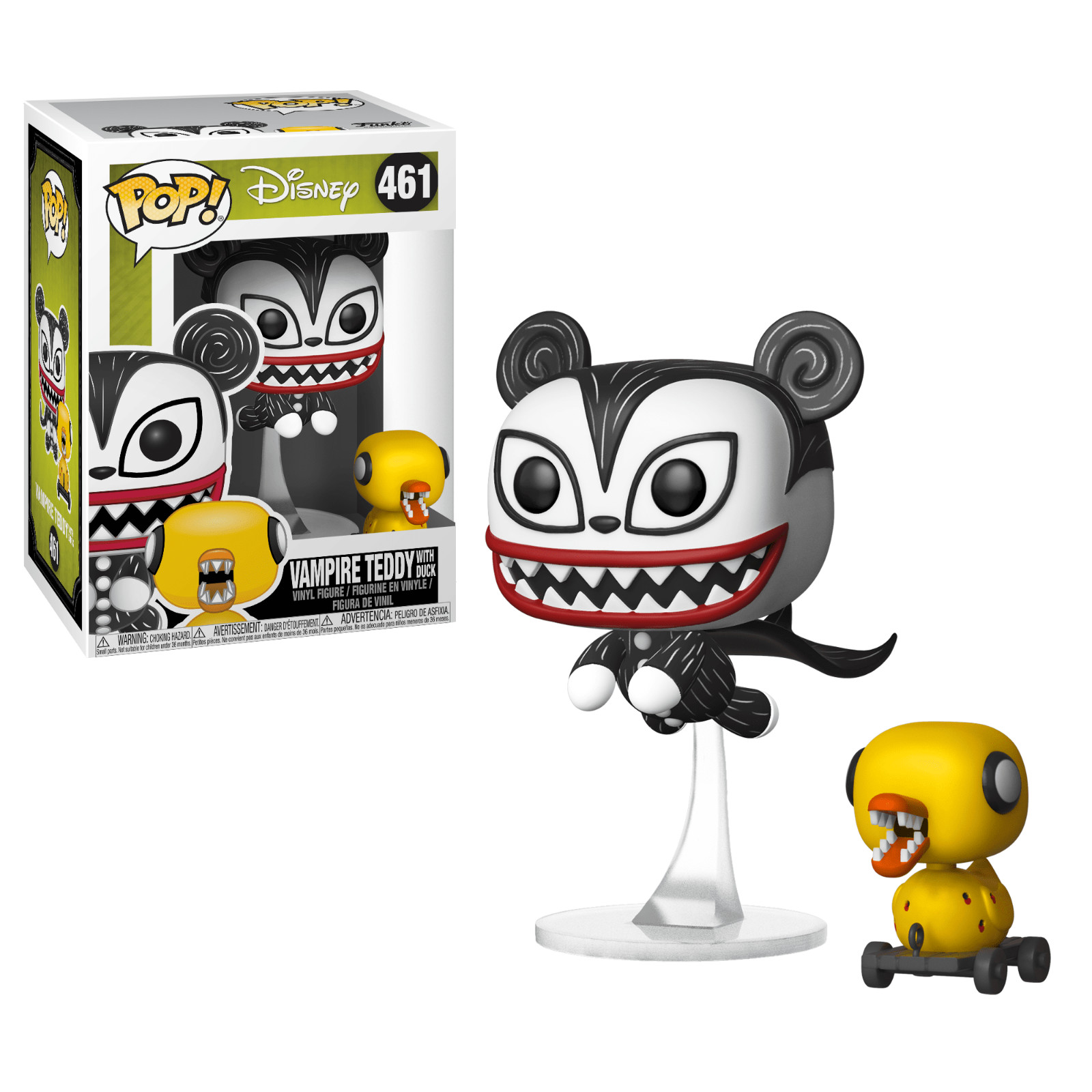 Funko Pop! Pesadilla Antes De Navidad - Peluche Vampiro Con Pato No Muerto #461
