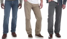 Wrangler 5 Star Regular Fit Jean with Flex Mens - All Sizes