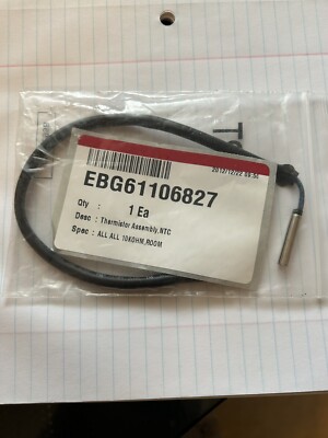 LG EBG61106827 LG Thermistor For LG Mini Split Units