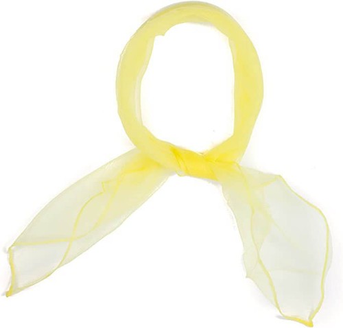 Chiffon Scarf Small Square Plain Lightweight Sheer Neck Wrap Retro Lady Hair Tie - 第 35/73 張圖片