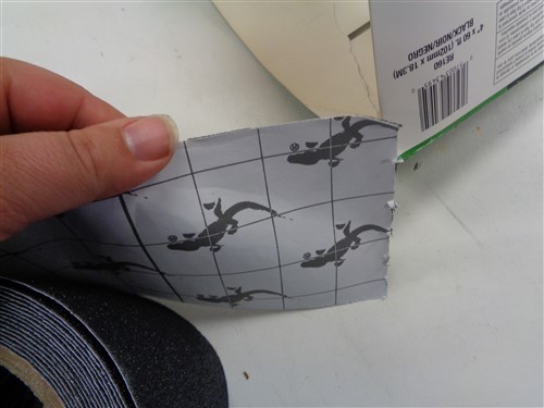 LIFE SAFE RE160 ANTI SLIP GRIT TAPE 4" X 17' BLACK SELF ADHESIVE MARINE BOAT - Bild 5 von 6