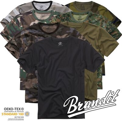 Bundeswehr Veteran T-Shirt – Thermoaktiviert, Camo-Print, Aus Ultraweicher Mikrofaser (Größen 2XS-4XL)