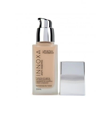 3x Innoxa Anti Ageing Lift & Firm Face Foundation Liquid Makeup #SAND Free Ship - image 3 of 4