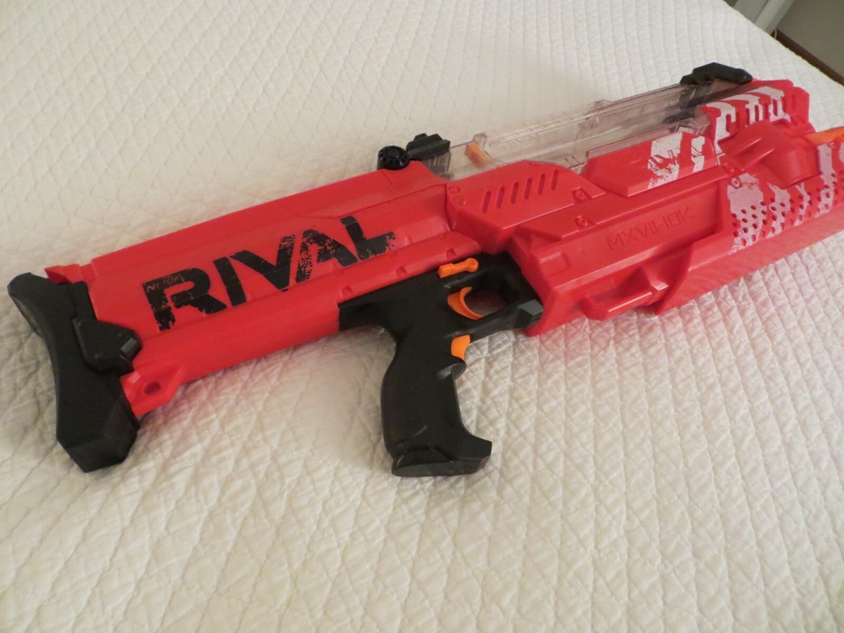 Nerf Rival Nemesis Blaster MXVII-10K Red | eBay