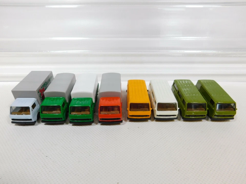 8X Herpa H0 1:87 LKW/Transporter/Bus Volkswagen/VW LT 28, Mint #CL69-0,5 - Immagine 4 di 4