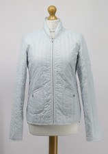 Ilse Jacobsen Hornbaek Quilt 03 Jacket White Blue Quilted Womens Rrp £105 Ad
