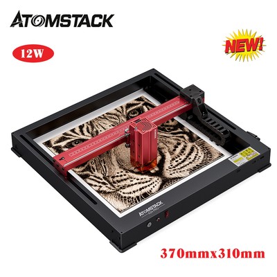 ATOMSTACK A12 Pro 50W Laser Graviermaschine Lasergravierer für Holz Metall W9O3