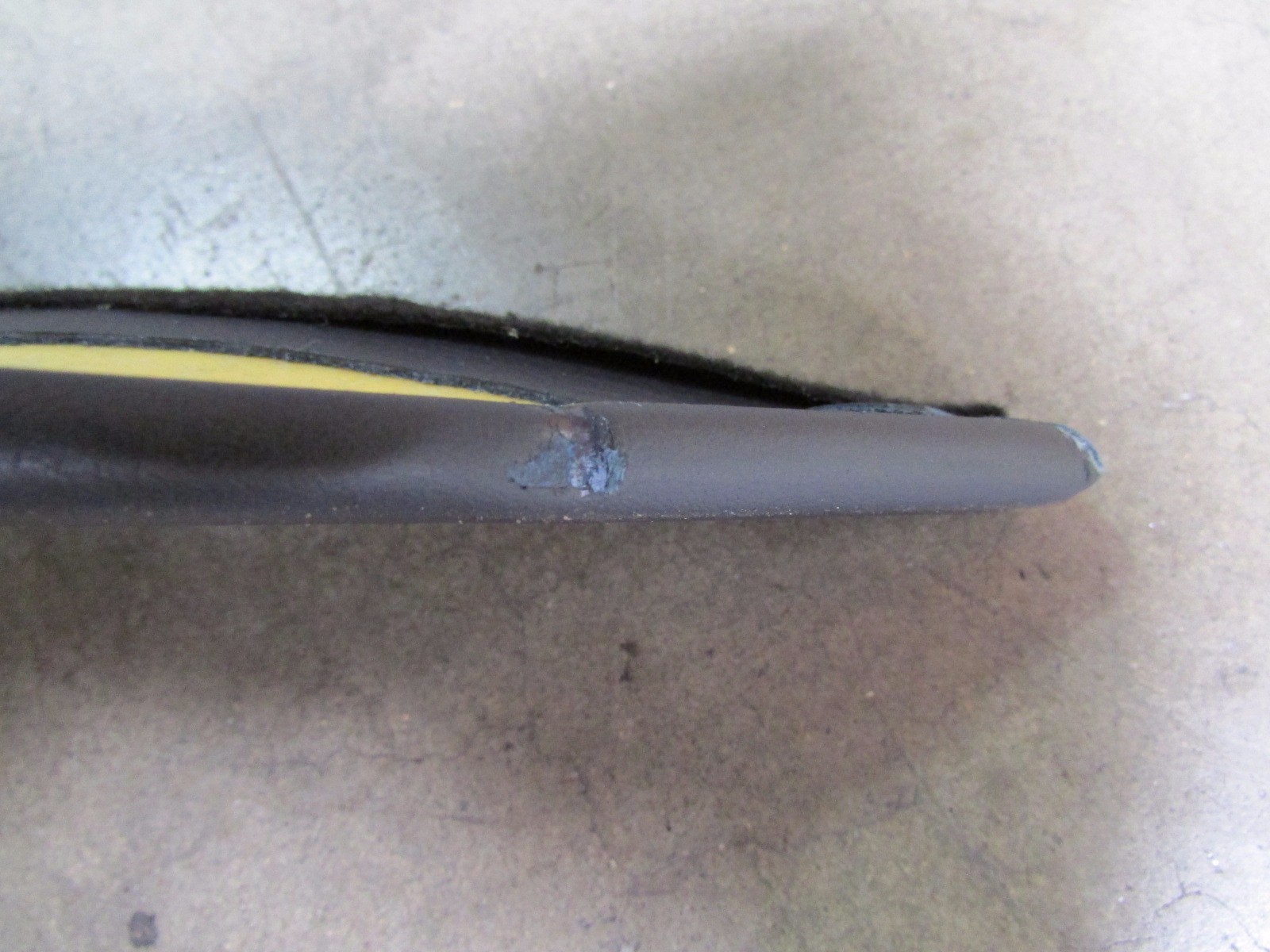 Ferrari 360 RH, Right A-Pillar Interior Trim Panel, Blue, Minor Damage, Used
