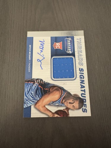 2014-15 Panini Threads Rookie Threads Signatures /249 #25 MITCH McGARY Auto RC