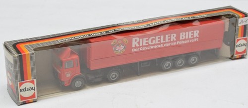 Modelos HERPA camión semirremolque tren eslabones autobús 1:87 MAN Mercedes Scania elegir - Imagen 100 de 159