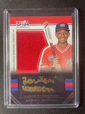 2017 Panini USA Stars & Stripes Zavien Watson Autographed Jersey Black #/44!!!