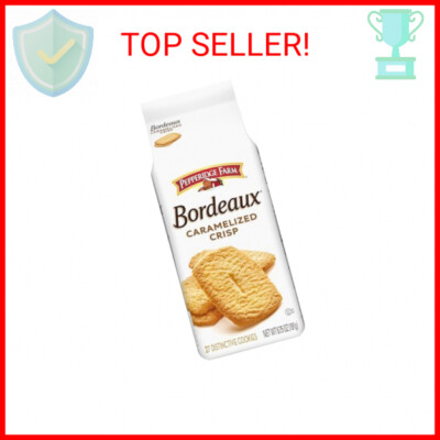 Pepperidge Farm Bordeaux Caramelized Crisp Cookies, 6.75 Oz Bag