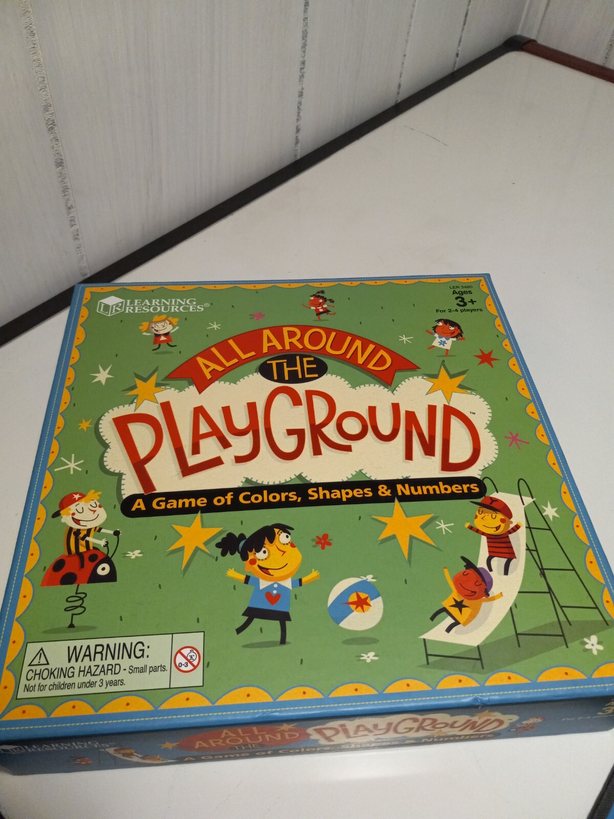 Bright Colors Shapes & Numbers Playground Learning Set  -image