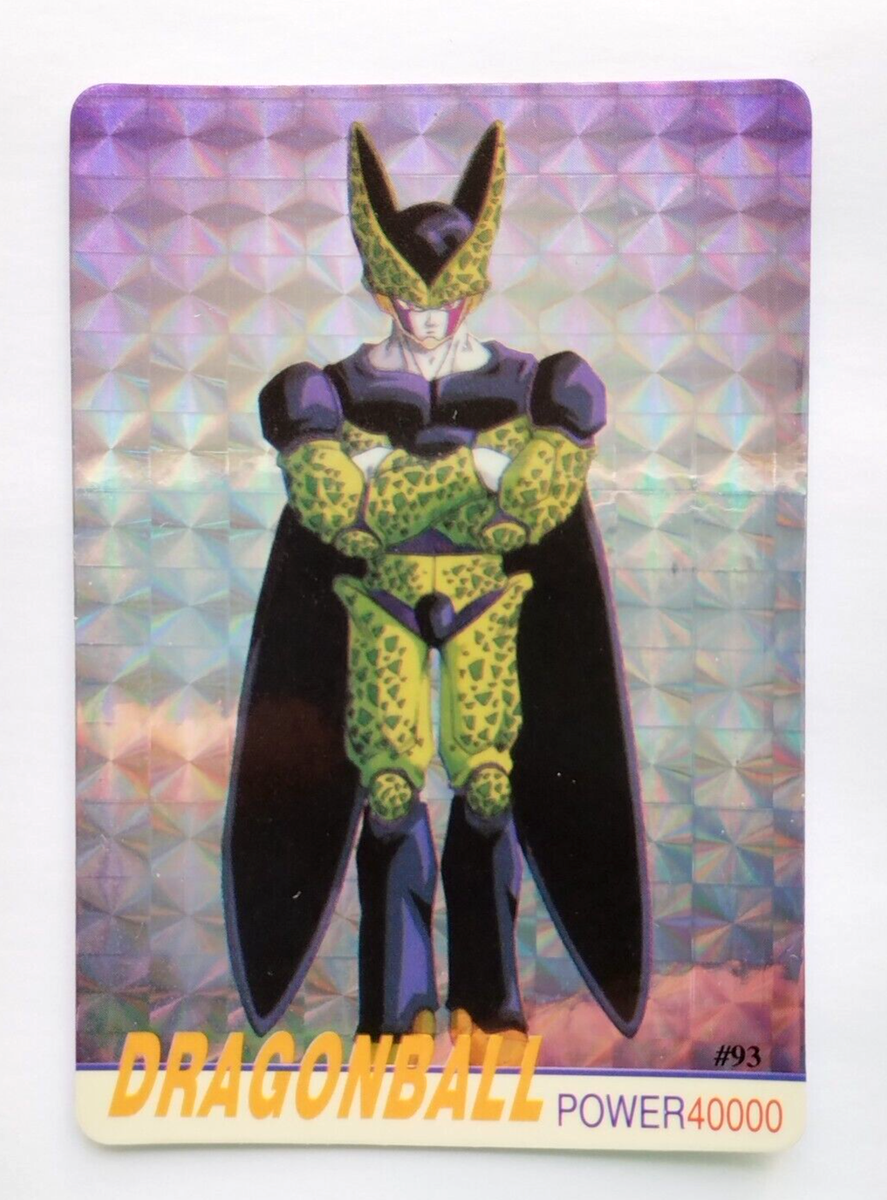 1999 DRAGON BALL Z Card #093 CELL VTG Foil | eBay