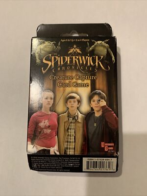 The Spiderwick Chronicles*Creature Capture Card Game*Sealed Cards*Damaged Box 
