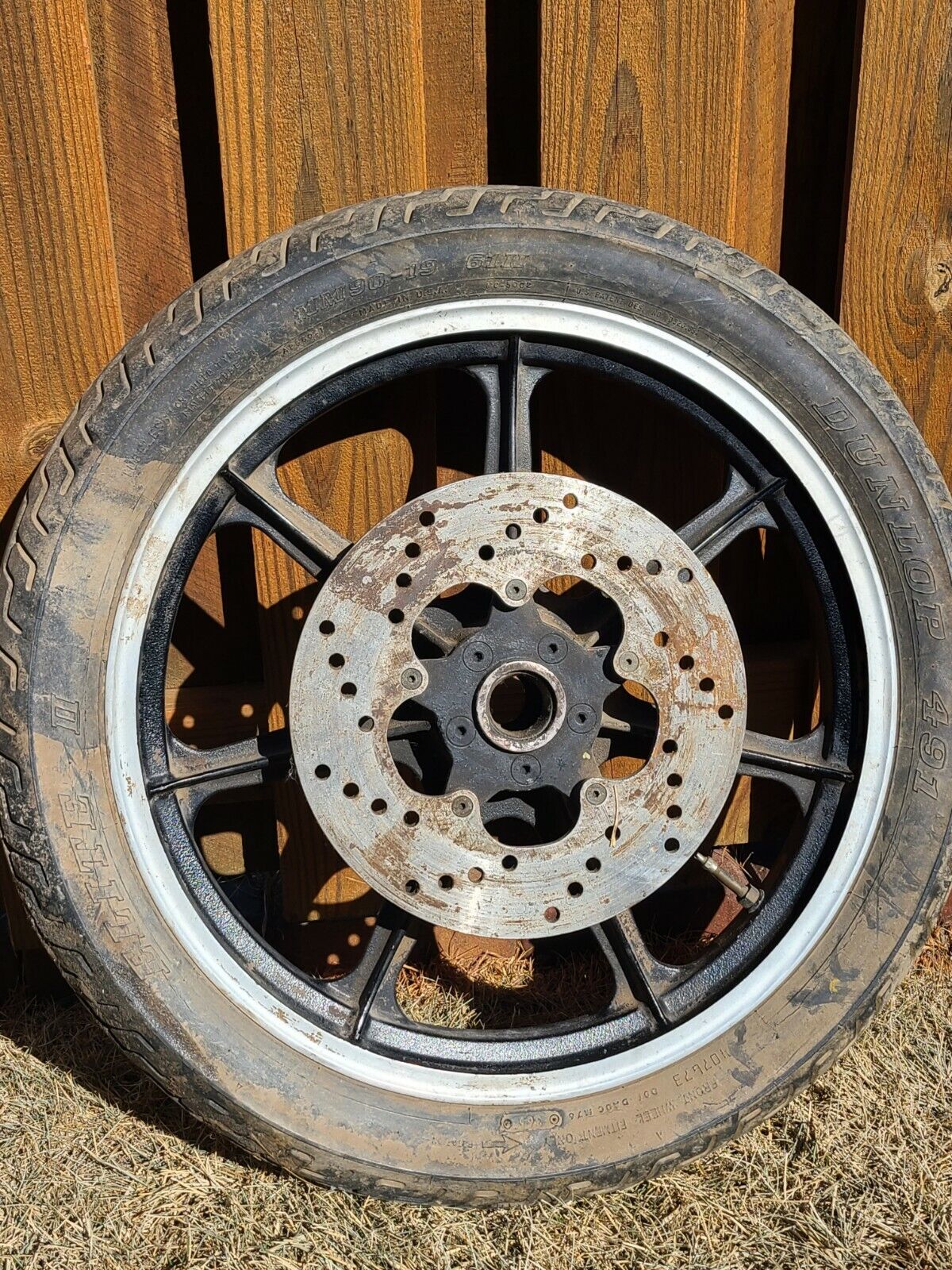 For Harley Ironhead Morris Mag Wheel Front 19 Sportster K Model