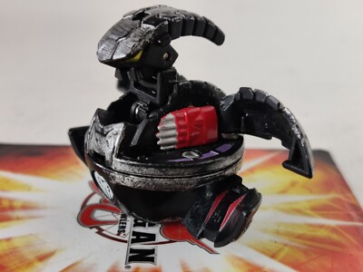 Bakugan Battle Brawlers Bakusteel Black Darkus Alpha Percival 580G Free Shipping