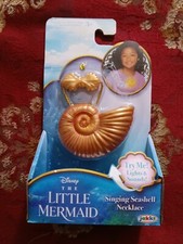 Disney The Little Mermaid Singing Seashell Necklace Inspired by the Movie.