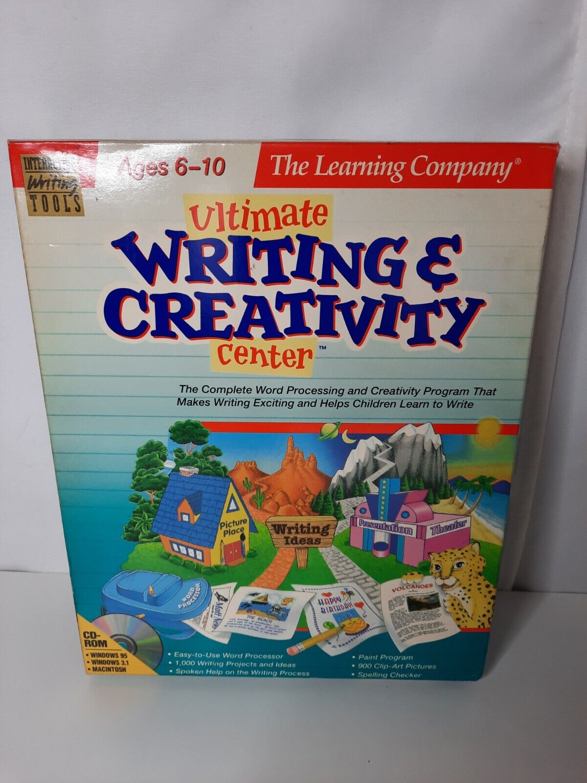 The Learning Company Ultimate Writing  Creativity Center for PC, Mac Big Box New