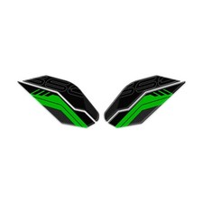 Adesivi Laterali Serbatoio per Kawasaki Z 650 2023 L-205 Graphenesteel Gray