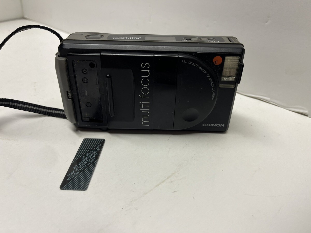 Chinon Auto 3001 Multi Focus Camera - Black With Box- Sold