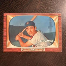 1955 BOWMAN #142 RUDY REGALADO RC INDIANS EX OR BETTER *Hot Corner Vintage*