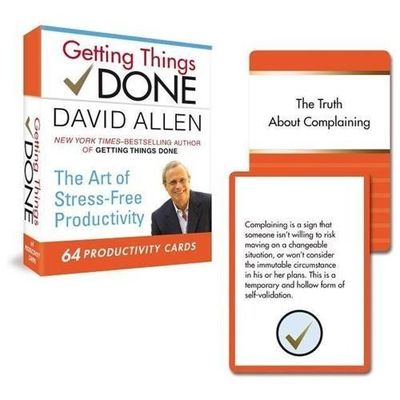 Getting Things Done: 64 Productivity Cards: The Art of Stress-Free Productiv...