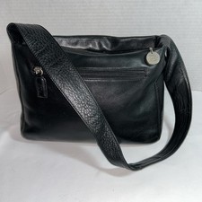 The Sak Leather Shoulder Bag Black Hobo Style