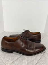 Allen Edmonds Shoes Mens 14 Wendell Brown USA Leather Brogue Bicycle Toe