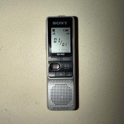 Sony ICD-P620 Handheld Digital Voice Recorder IC Recorder Tested & Works CLEAN