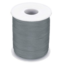 1mm 109 Yards Nylon String Bracelet String Braided Nylon Thread Dark Grey