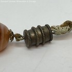 Vintage Brown Agate Beaded Necklace 66.4g — photo 3