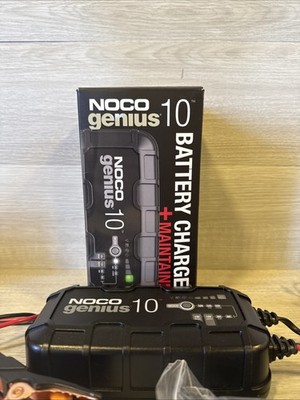 NOCO GENIUS10UK Smart Battery Charger 6V 12V 10A Compact Maintainer Desulfator