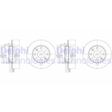 Disque de frein Citroen C15