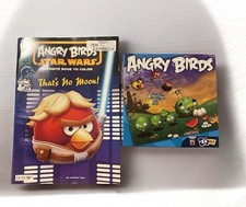 Angry Birds 24 Piece Puzzle Ages 3-7 Rare Vintage Angry birds Coloring Book