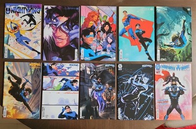 Nightwing Comic Lot Variants 85, 99, 101, 102, 103, 107, 108, 118, 121, 129