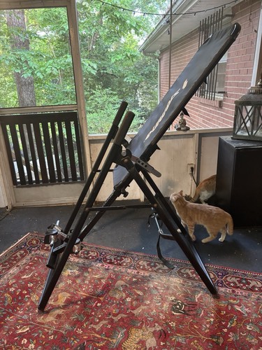 Stamina Brand Inversion Table-One Year Old Inversion Table For Stretching.