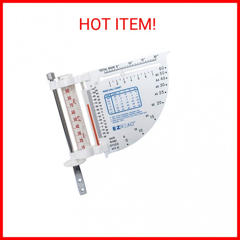 Headwind Consumer Products 840-0052 5-in-1 Weather Station, White