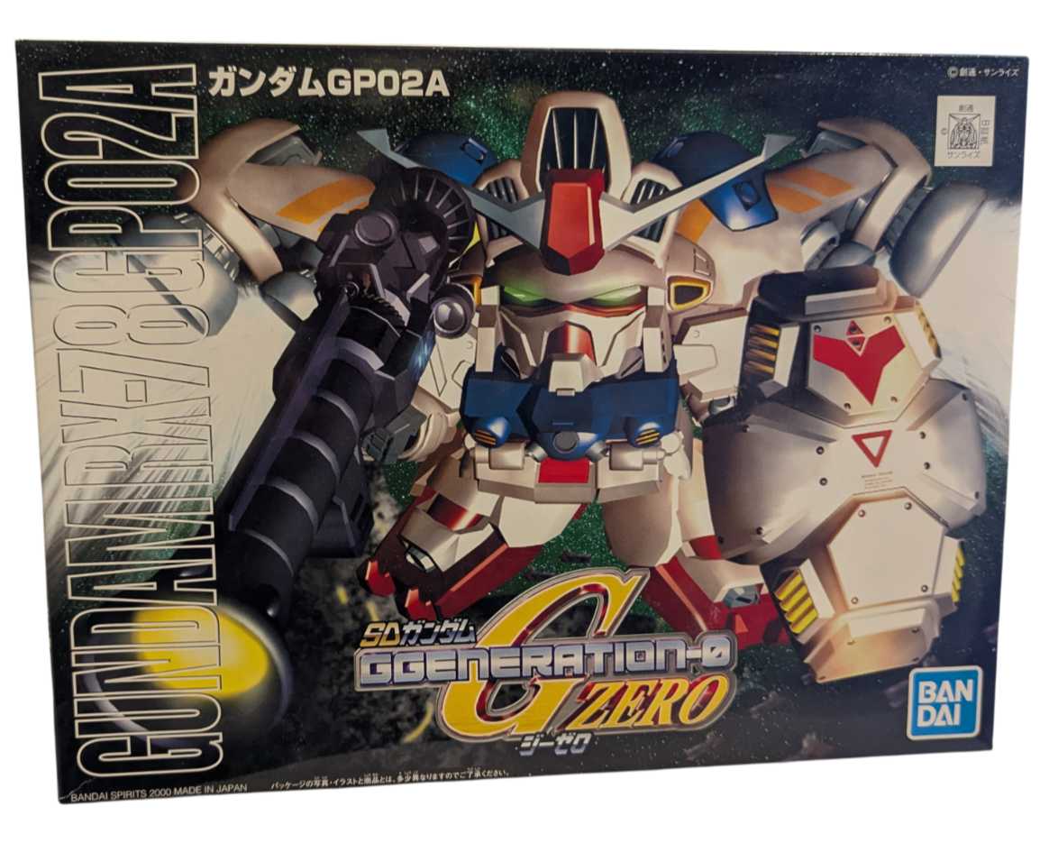 Bandai SD BB 202 Gundam GP-02A Generation Zero Model Kit Gunpla