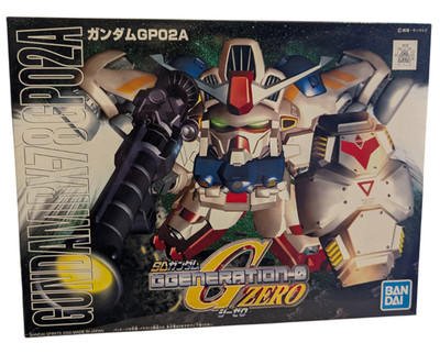 Bandai SD BB 202 Gundam GP-02A Generation Zero Model Kit Gunpla