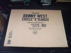 Johnny West Circle X Ranch Vintage 1967 Playset Marx Rare w/ Barn  Box