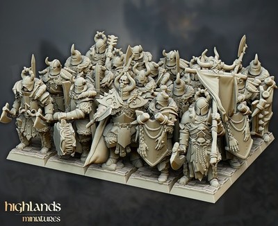 Highland Miniatures Varyag Warriors