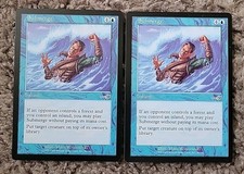 MTG- Submerge x2 2x - Nemesis Magic NM-LP 
