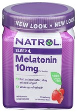 10/26 Natrol Melatonin 10Mg Gummies, 90 Ct