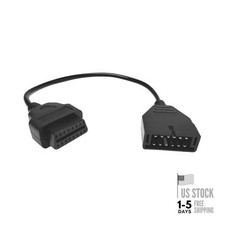 OBD1 to OBD2 Adapter, Auto Cable Code Reader Diagnostic 16.14 1.83 inch