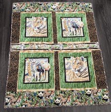 Animals Safari Jungle Theme Quilt Dylan Scott Pierce Fabric